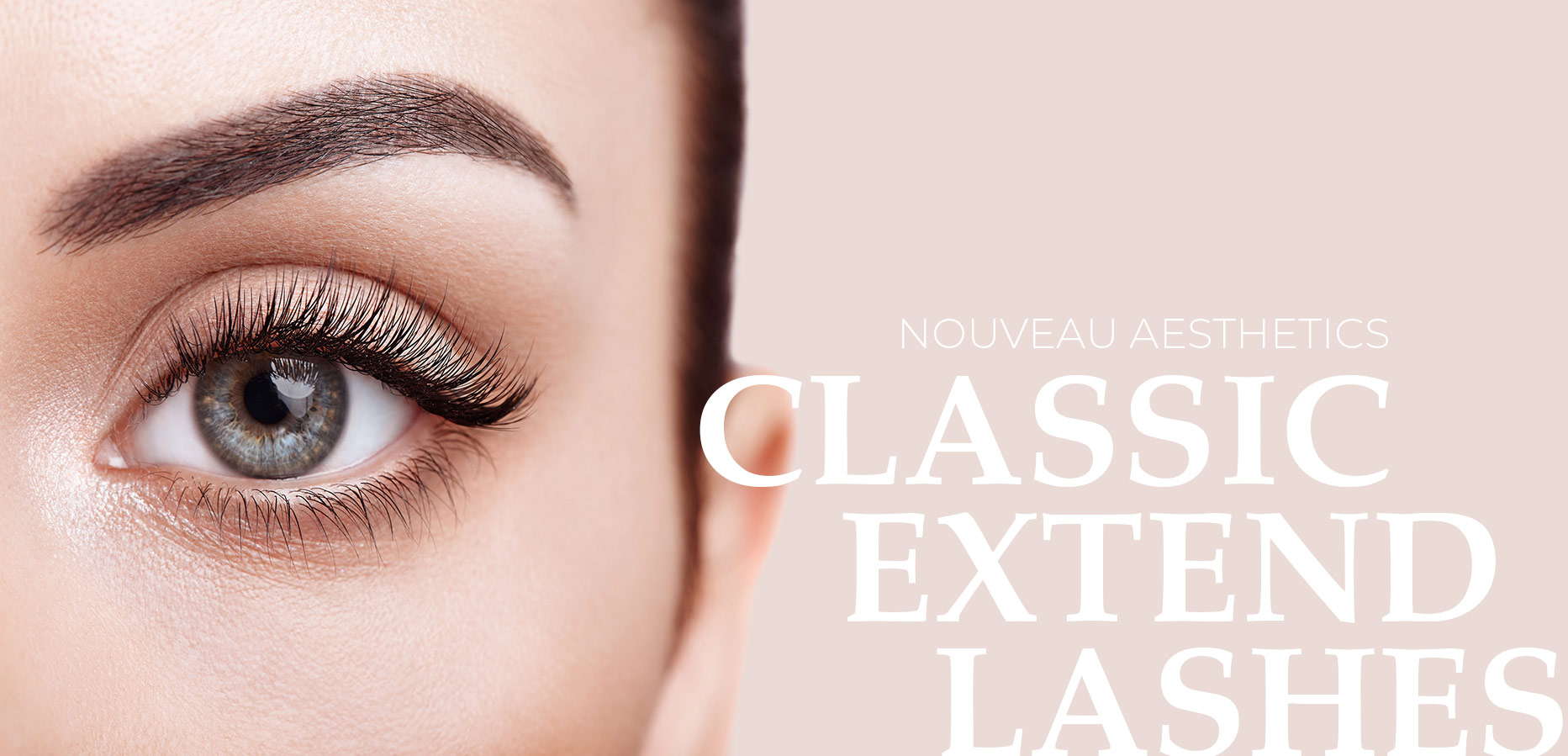 extend lashes model